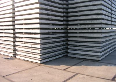 Stelcon® N-plaat 200x200x016 met hoeklijn